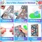 Craft Kits for Kids Age 6-8-9-10, Presents for 5 7 11 12 Year Old Girls Notebook Diamond Art Painting Kit Arts and Crafts for Kids Toys for 5-10 Year Old Girl Gifts Diary (2 pcs)